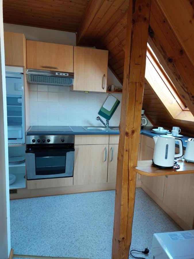 Dachgeschosswohnung Mit Burgblick In Kues Bernkastel-Kues Dış mekan fotoğraf