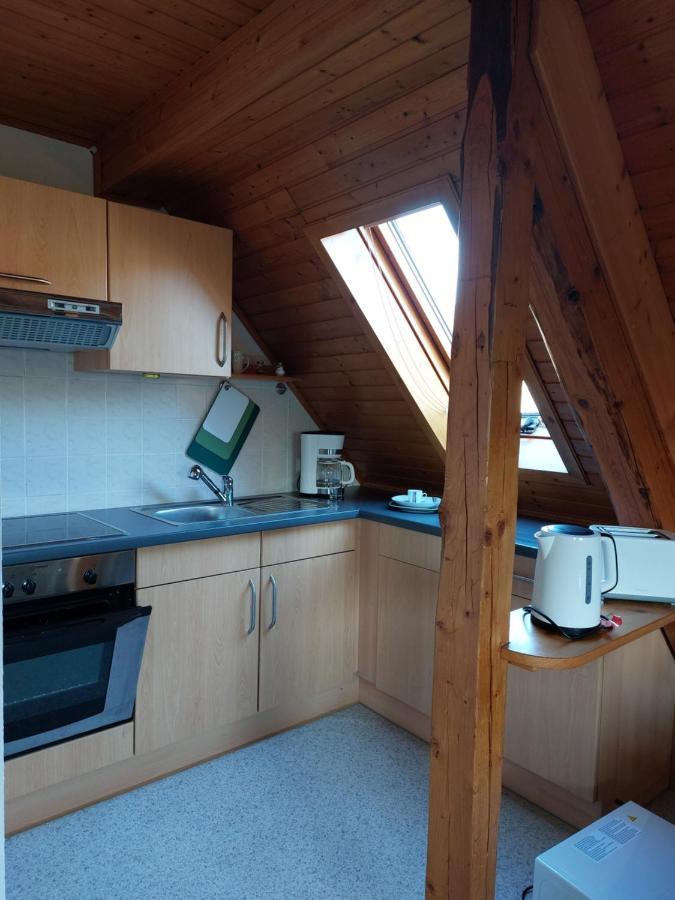 Dachgeschosswohnung Mit Burgblick In Kues Bernkastel-Kues Dış mekan fotoğraf